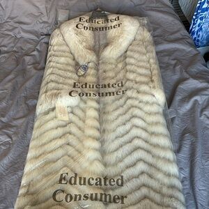 Blue Fox genuine and REAL BLUE FOX from ZINMAN  furs